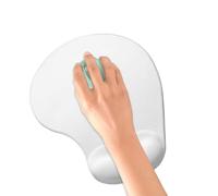 Mouse Mat with Wrist Support | Ergonomic Non-Slip Desk Rest Stand, Mat | for Study Portable Work Home