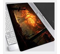 Mouse Mat World of Warcraft 900X400mm Mouse Pad,Perfect precision and speed Gaming Mouse Mat with 3mm-Thick Base,for notebooks, PC, E