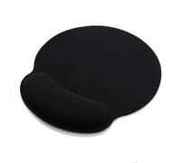 Mouse Mat - Wrist Rest Mouse Mat, Anti-slip Mouse Pad, Ergonomic Comfort Mouse Pad, Non Slip Mousepad, Wrist Support Pad for Working, Gaming, Typing (Black)