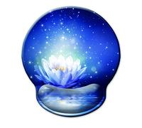 Mouse Mat Wrist Rest Support,Non-Slip Pain Relief Wrist Rest Pad Comfortable Ergonomic Memory Foam Mousemat for Office/Gamer/OL/Programmer-hehua021