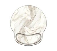 Mouse Mat Wrist Support, Gel Ergonomic Mouse Pads, Mousepad Wrist Rest with Non-Slip PU Base, Waterproof Surface Mousemat Wrist Support for Computer, Laptop, Office, Home and Travel - Grey Z-O149