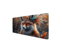 Mouse Mat XXL 1000 x 400 x 3mm, Gaming Mouse Pad Fantastic Desk Mat Stitched Edges, Mousepad Computer Mousemat Keyboard Pad Mousepad with Non-Slip Base for Office, PC, Home, Laptop (Animal) D1-760