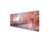Mouse Mat XXL 1200 x 600 x 3mm, Gaming Mouse Pad Irontowe Desk Mat Stitched Edges, Mousepad Computer Mousemat Keyboard Pad for Desk Mousepad with Non-Slip Base for Office, Home, Laptop (Tree) D1-966