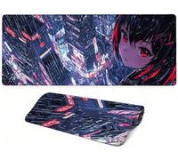 Mouse Mat XXL 1200x600x3mm Beauty Extra Large Mouse Mat, Desk Mat Non-Slip Rubber Base Blue Large Desk Mat for Keyboard, Washable - Precision & Speed Gaming Mousepad for Office and Home YF-3802