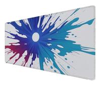 Mouse Mat XXL 600x300x3mm Desk Mat, Gaming Mouse Pad Improved Precision And Speed Rubber Base for Stable Grip on Smooth Surfaces Non Slip, Waterproof, Tightly Stitched Durable (abstract comics) Z-142