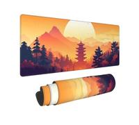 Mouse Mat XXL Extended Gaming Mouse Pad Computer Keyboard Durable 900x400mm Forest Large with Slip Rubber Base Stitched Edges Desk Protecor Improved Precision Speed for Home Office Gaming Room L3210