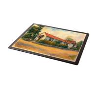 MOUSE MAT - Ye Olde Halle Cafe, Effingham - Vintage Art Style