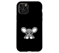 Mouse Middle Finger Evil Frustrated Boy Angry Bad Naughty Case for iPhone 11 Pro