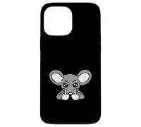 Mouse Middle Finger Evil Frustrated Boy Angry Bad Naughty Case for iPhone 13 Pro Max