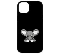 Mouse Middle Finger Evil Frustrated Boy Angry Bad Naughty Case for iPhone 14 Plus