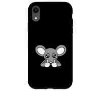 Mouse Middle Finger Evil Frustrated Boy Angry Bad Naughty Case for iPhone XR
