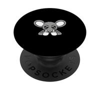 Mouse Middle Finger Evil Frustrated Boy Angry Bad Naughty PopSockets Adhesive PopGrip