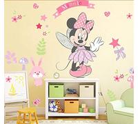 Mouse Minnie Mouse Stars Hearts World of Fairy Tales Wall Sticker Mural Art Deco Home Wall Decor Decoration Decals Baby Room