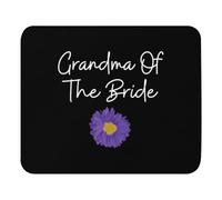 Mouse Pad 11.8" x 9.8" Mousepad Grandma of Bride Marriage Celebrations Quote Gift | Cute Grandmothers Appreciation Men Women