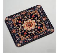 Mouse Pad 12.6 x 10.24 inch x3mm, Gaming Mouse Pad with Non-Slip Rubber Base, Stitched Edge, Waterproof, Mousepad for Computers, Laptop, PC, Mouspad Easy Gliding, Portable, Bohemia nationality 0O-81