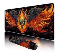 Mouse Pad 1200x600x3mm, Extended Large Mouse Mat Non-Slip & Waterproof Desk Mat, Dragon Gaming Mousepad for Home Office Work, Cool Mousepad Large with Smooth Surface, Mousemat for Office & Home, H-15