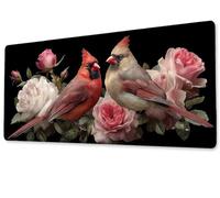 Mouse Pad 1600x800x3 mm Large XXL Extended Gaming Desk Pad, Stitched Edges Mouse Mat, Smooth Surfaces Waterproof Non-Slip Rubber Base Desk Mat, Comfort - Durable,Office Accessories Gifts Bird zj-239