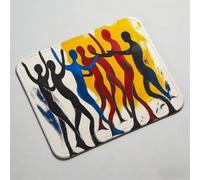 Mouse Pad 19.69 x 9.84 inch x3mm, Gaming Mouse Pad with Non-Slip Rubber Base, Stitched Edge, Waterproof, Mousepad for Computers, Laptop, PC, Mouspad Easy Gliding, Portable, abstract Cartoon 0O-187