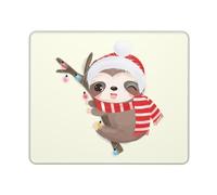 Mouse Pad 25X30CM,Cute Christmas Tree Lazy Lying On The Tree Mousepad Soft Mouse Mats Durable Desk Pad For Room Office Desktop