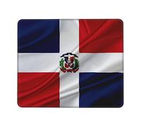 Mouse Pad 25X30CM,Dominican Republic Flag Desk Mat Durable Desk Pad Comfortable Mousepad For Desktop Room Work