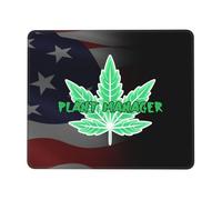 Mouse Pad 25X30CM,Plant Manager Canna esk Pad Comfortable Desk Mat Durable Mousepad For Office Desktop Work