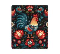 Mouse Pad 25X30CM,Polish Folk Art Pattern Desk Pad Durable Desk Mat Non-Slip Mousepad For Office Work Desktop