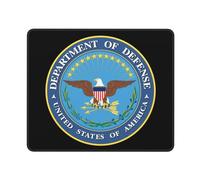 Mouse Pad 25X30CM,United States Department Of Defense Desk Pad Non-Slip Desk Mat Durable Mousepad For Work Room Office