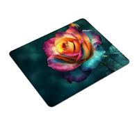 Mouse Pad 260 x 210 x 3 mm Color Mouse Mat Small Waterproof Mousepad Flower Gaming Mousepad with Non-Slip Rubber Base, Smooth Surface, Portable Computer Mousemat for Office, Laptop, Gifts S0-176