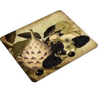 Mouse Pad 260x210x3mm, Mouse Mat Retro fruit Gaming Mouse pad Improved Precision and Speed, Rubber Dase for Stable Grip on Smooth Surfaces, Stitched Edges, XL Mousepad Gifts for Women Men S0-193