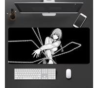 Mouse Pad 26x21cmx3mm Two-dimensional Dark Animation Beauty Gaming Mouse Pad Oversized Thickened Office Notebook Gaming Keyboard Desk Pad