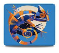 Mouse Pad 29 x 24 cm, Mouse Mat with Anti-slip Rubber Base, Small Mousepad Portable, Easy Gliding, Waterproof Durable Materials, Washable Abstract Desk Mat for MacBook, PC, Laptop, Animal 0d-98