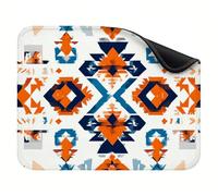 Mouse Pad 290x240x3mm, Portable & Rollable Mouse Mat with Non-Slip Rubber Base, Washable Desk Accessories, Gaming Home Office Small Mousepad, for Laptop and Desktop Computer Color Nationality X-z-566