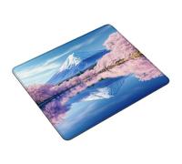 Mouse Pad 300 x 250 x 3 mm Japan Mouse Mat Small Waterproof Mousepad Mountain Gaming Mousepad with Non-Slip Rubber Base, Smooth Surface, Portable Computer Mousemat for Office, Laptop, Gifts S0-752