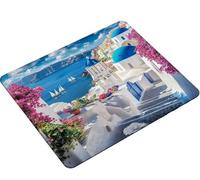 Mouse Pad 300x250x3mm, Mouse Mat architecture small town Gaming Mouse pad Improved Precision and Speed,Rubber Dase for Stable Grip on Smooth Surfaces,Stitched Edges, XL Mousepad Gifts for Women S0-469