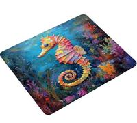 Mouse Pad 300x250x3mm, Mouse Mat Haima aquatic plants Gaming Mouse pad Improved Precision and Speed,Rubber Dase for Stable Grip on Smooth Surfaces,Stitched Edges, XL Mousepad Gifts for Women S0-227