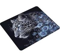 Mouse Pad 340x280x3mm, Mouse Mat black dog Gaming Mouse pad Improved Precision and Speed,Rubber Dase for Stable Grip on Smooth Surfaces,Stitched Edges Wear-Resistant,XL Mousepad Gifts for Women S0-266