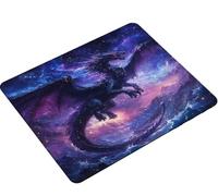 Mouse Pad 340x280x3mm, Mouse Mat dream dragon Gaming Mouse pad Improved Precision and Speed, Rubber Dase for Stable Grip on Smooth Surfaces, Stitched Edges, XL Mousepad Gifts for Women Men S0-700