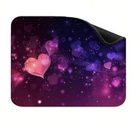 Mouse Pad 340x280x3mm, Portable & Rollable Mouse Mat with Non-Slip Rubber Base, Premium Washable Desk Accessories, Gaming Home Office Mousepad, for Laptop and Desktop Computer Dream Love X-z-5695