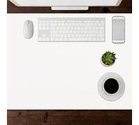 Mouse Pad 46 x 70 cm Waterproof Ultra Thin Large Mouse Pad Easy Clean for Home and Office Accessories, White
