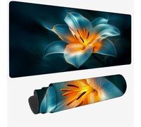 Mouse Pad 500x250x3mm,Extended Large Mouse Mat Green Non-Slip & Waterproof Desk Mat,Plant Gaming Mousepad for Home Office Work,Plant Mousepad Large with Smooth Surface,Mousemat for Office & Home W-897