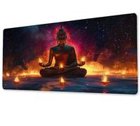 Mouse Pad 600x300x3 mm Large XXL Extended Gaming Desk Pad, Stitched Edges Mouse Mat, Smooth Surfaces Waterproof Non-Slip Rubber Base Desk Mat, Comfort-Durable, for Office Accessories Gifts Man zj-495