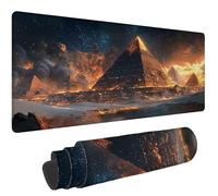 Mouse Pad 60x30cm Pyramid Mousepad with Stitched Edges Mousemat, e-323