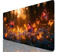 Mouse Pad 60x40cm Extended Large Mouse Mat Fantasy Desk Accessories with Non-Slip Mousepad Moon, Soft Smooth Surface, Stitched Edges Desk Pad for Gaming, PC, Laptop, Office Accessories, Gifts Y8-755