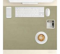 Mouse Pad 67 x 102 cm Desk Organization and Accessories Leather Desk Pad Protector Spill Resistant Durable Design for Office Home Decor, Green