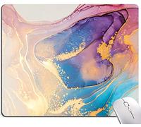 Mouse Pad, Abstract Marble Design Mouse Pad, Washable Square Cloth Mousepad for Office Laptop, Non-Slip Rubber Computer Mouse Pads for Wireless Mouse, Cute Mouse Pads for Desk