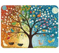 Mouse Pad Abstract Mouse Mat 7.87x5.9in Desk Mat Office Accessories Improves Speed and Accuracy Mousepad with Stitched Edges and Anti Slip Rubber Base for Esport, Gaming, Gifts, Tree Desk Pad,Model870