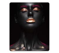 Mouse Pad, African Afro American Women Mouse Pad, Mousepad Rectangle Mouse Pads with Designs Non-Slip Rubber Smooth MousePads for Computer Laptop