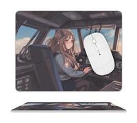 Mouse Pad, Airplane Cockpit Comfortable Mouse Mat Multifunctional Mousepads For Pc Studying Work 25X30Cm