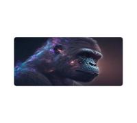 Mouse Pad Animal Gorilla Extended Mouse Pad 40x90cm Desk Mat for Gaming Sensors Low Surface Friction Non Slip Mac And PC Gaming Accessories