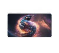 Mouse Pad Animal Penguin Large Mouse Mat 40x75cm Table Mat Premium Textured Non Slip Waterproof Stitched Edges for Gaming Office Home